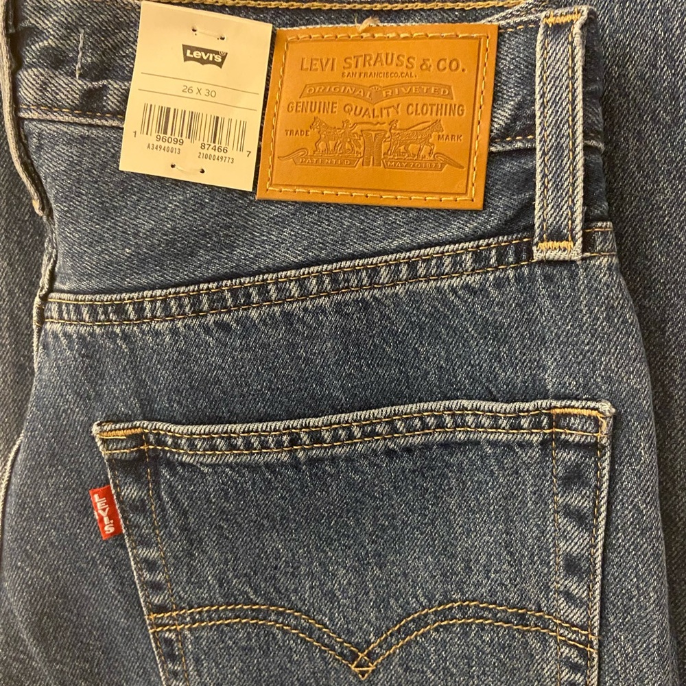 Levis baggy dad jean 26 waist